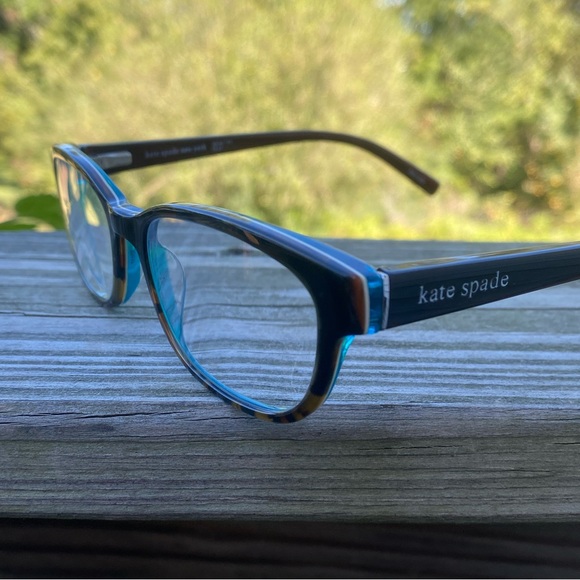 kate spade Accessories Kate Spade Blakely Frames Turquoise Tortoise